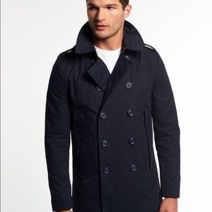 superdry overcoat